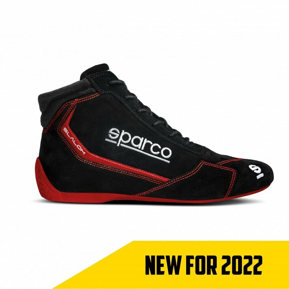 Sparco Slalom kilpa-/motokengät, mustat hinta ja tiedot | Moottoripyöräilysaappaat | hobbyhall.fi