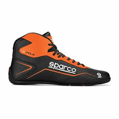 Sparco K-POLE Race Shoes Oranssi/musta Talla 42 hinta ja tiedot | Moottoripyöräilysaappaat | hobbyhall.fi