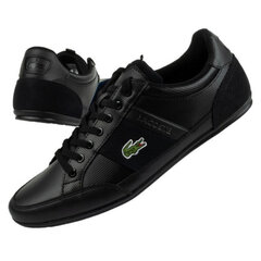 Chaymon lacoste miehet black 743cma003502h hinta ja tiedot | Miesten urheilu- ja vapaa-ajan kengät | hobbyhall.fi