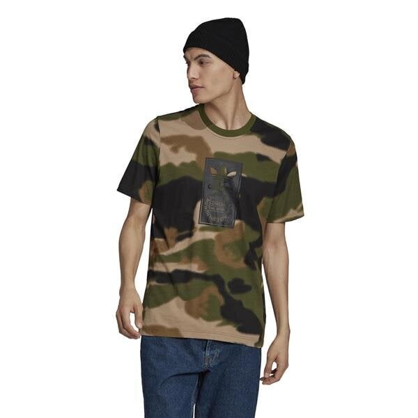 Camo aop tongue adidas originals miehet green gn1863 hinta ja tiedot | Miesten T-paidat | hobbyhall.fi