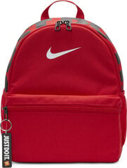 Nike Reppu BRASILIA JDI MINI (11L), punainen hinta ja tiedot | Naisten käsilaukut | hobbyhall.fi