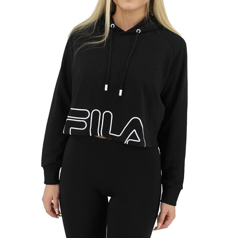 Lana cropped hoody w fila naiset black 683171002 hinta ja tiedot | Naisten hupparit, collegepaidat ja villapaidat | hobbyhall.fi