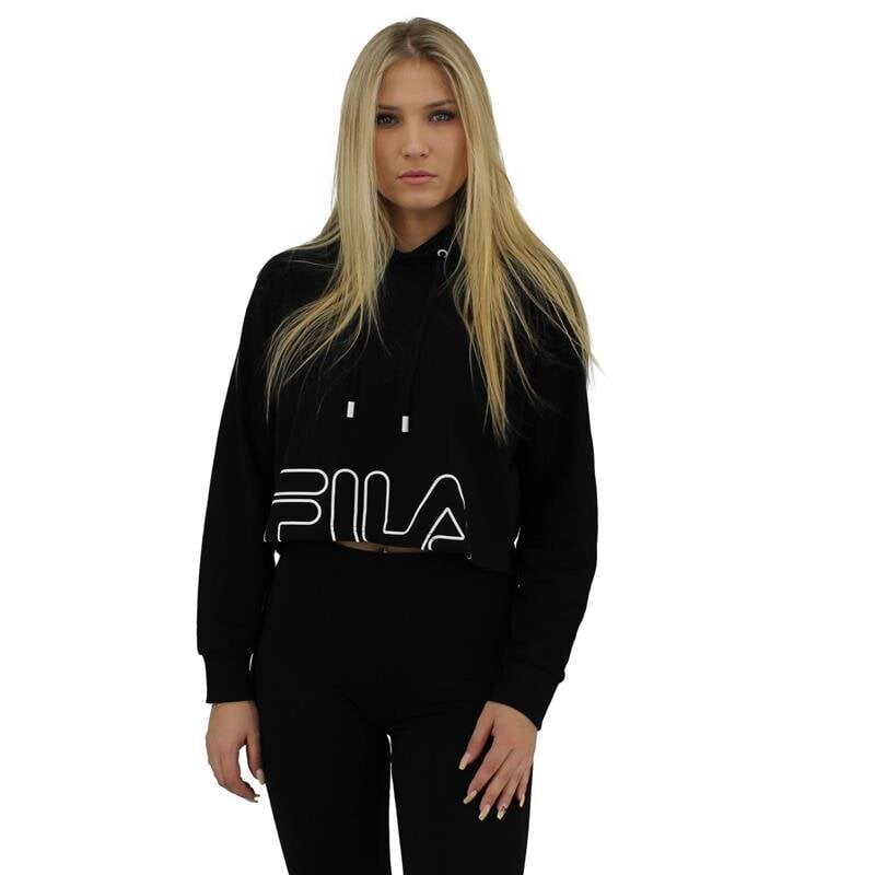 Lana cropped hoody w fila naiset black 683171002 hinta ja tiedot | Naisten hupparit, collegepaidat ja villapaidat | hobbyhall.fi