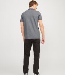 JACK & JONES miesten poolopaita 12136668*12, harmaa/anthr 5715506677728 hinta ja tiedot | Miesten T-paidat | hobbyhall.fi