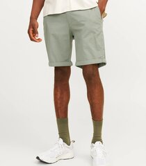 Miesten Jack & Jones shortsit 12206889*02, vaalea oliivi/agav 5715511178050 hinta ja tiedot | Miesten shortsit | hobbyhall.fi