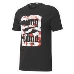 Rebel camo graphic tee puma miehet black 58501901 hinta ja tiedot | Miesten T-paidat | hobbyhall.fi