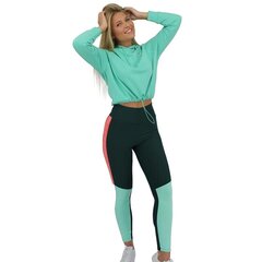 Elaxi cropped hoody w fila naiset turquoise 688570b036 hinta ja tiedot | Naisten hupparit, collegepaidat ja villapaidat | hobbyhall.fi