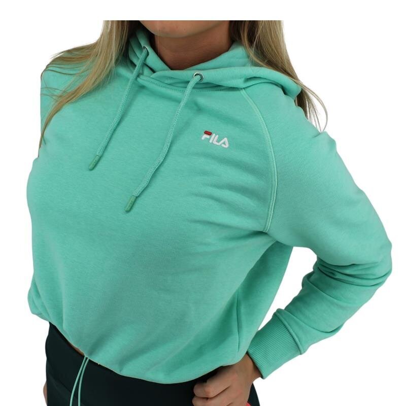 Elaxi cropped hoody w fila naiset turquoise 688570b036 hinta ja tiedot | Naisten hupparit, collegepaidat ja villapaidat | hobbyhall.fi