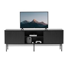 TV-pöytä SEQUENCE 150x40xH55cm, musta hinta ja tiedot | TV-tasot | hobbyhall.fi