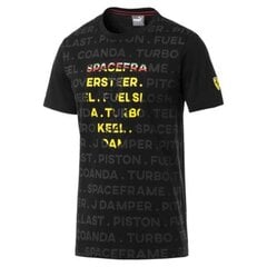 Sf big shield tee puma miehet black 57782802 hinta ja tiedot | Miesten T-paidat | hobbyhall.fi