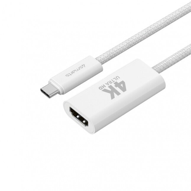 4smarts USB-C/HDMI, 15 cm hinta ja tiedot | Kaapelit ja adapterit | hobbyhall.fi