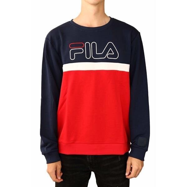 Laurus crew sweat fila miehet navy 683182r69 hinta ja tiedot | Miesten puserot ja hupparit | hobbyhall.fi