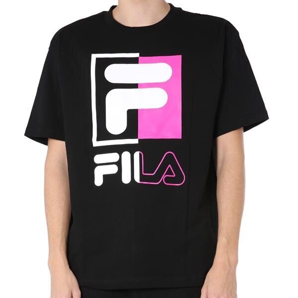 Saku tee fila miehet black 687475002 hinta ja tiedot | Miesten T-paidat | hobbyhall.fi