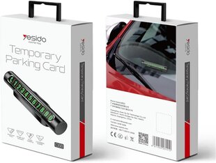 Yesido C68 parkkinumero, musta hinta ja tiedot | Yesido Autotuotteet | hobbyhall.fi