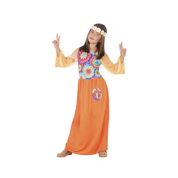 Puku lapsille Hippie Orange hinta ja tiedot | Naamiaisasut | hobbyhall.fi