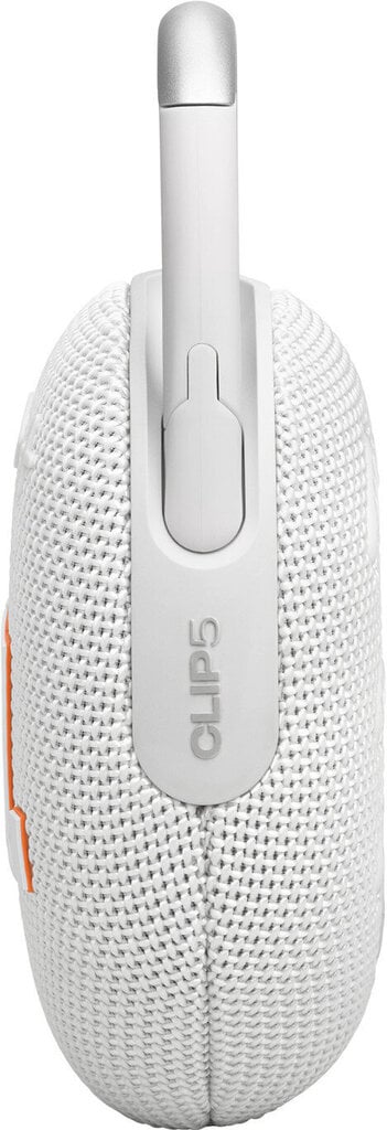 JBL Clip 5 White JBLCLIP5WHT hinta ja tiedot | Kaiuttimet | hobbyhall.fi