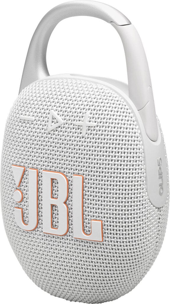 JBL Clip 5 White JBLCLIP5WHT hinta ja tiedot | Kaiuttimet | hobbyhall.fi