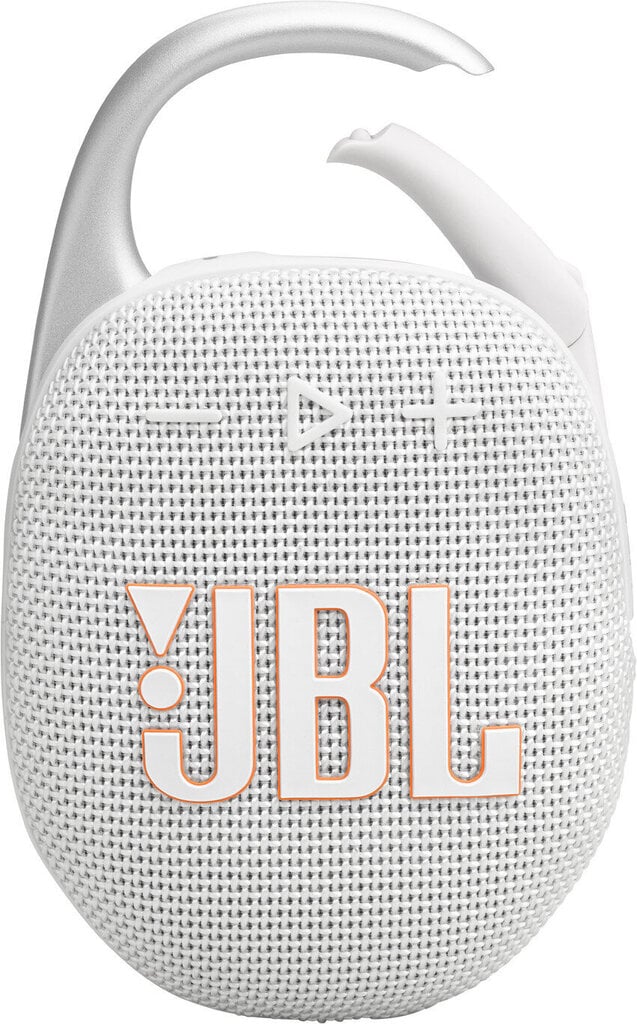 JBL Clip 5 White JBLCLIP5WHT hinta ja tiedot | Kaiuttimet | hobbyhall.fi