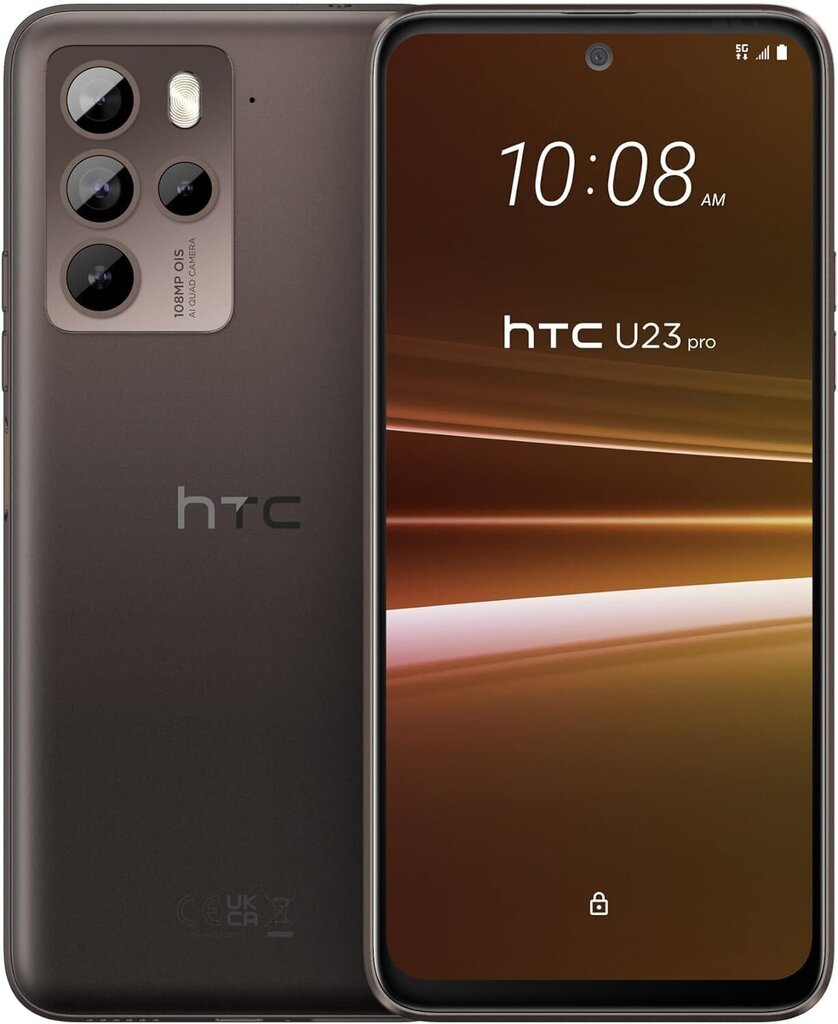 HTC U23 Pro 12/256GB 5G DS Coffee Black hinta ja tiedot | Matkapuhelimet | hobbyhall.fi