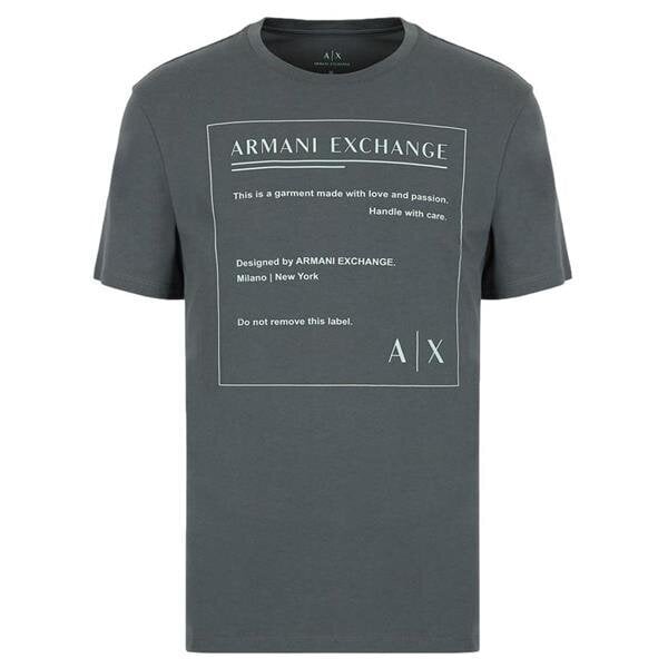 T-paita emporio armani miehet grey 3lzthd-zjh4z-1839 hinta ja tiedot | Miesten T-paidat | hobbyhall.fi