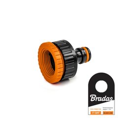 BLACK LINE Hanasovitin 1", 3/4" naaras etiketillä hinta ja tiedot | Puutarhaletkut, kastelukannut ja muut kastelutarvikkeet | hobbyhall.fi