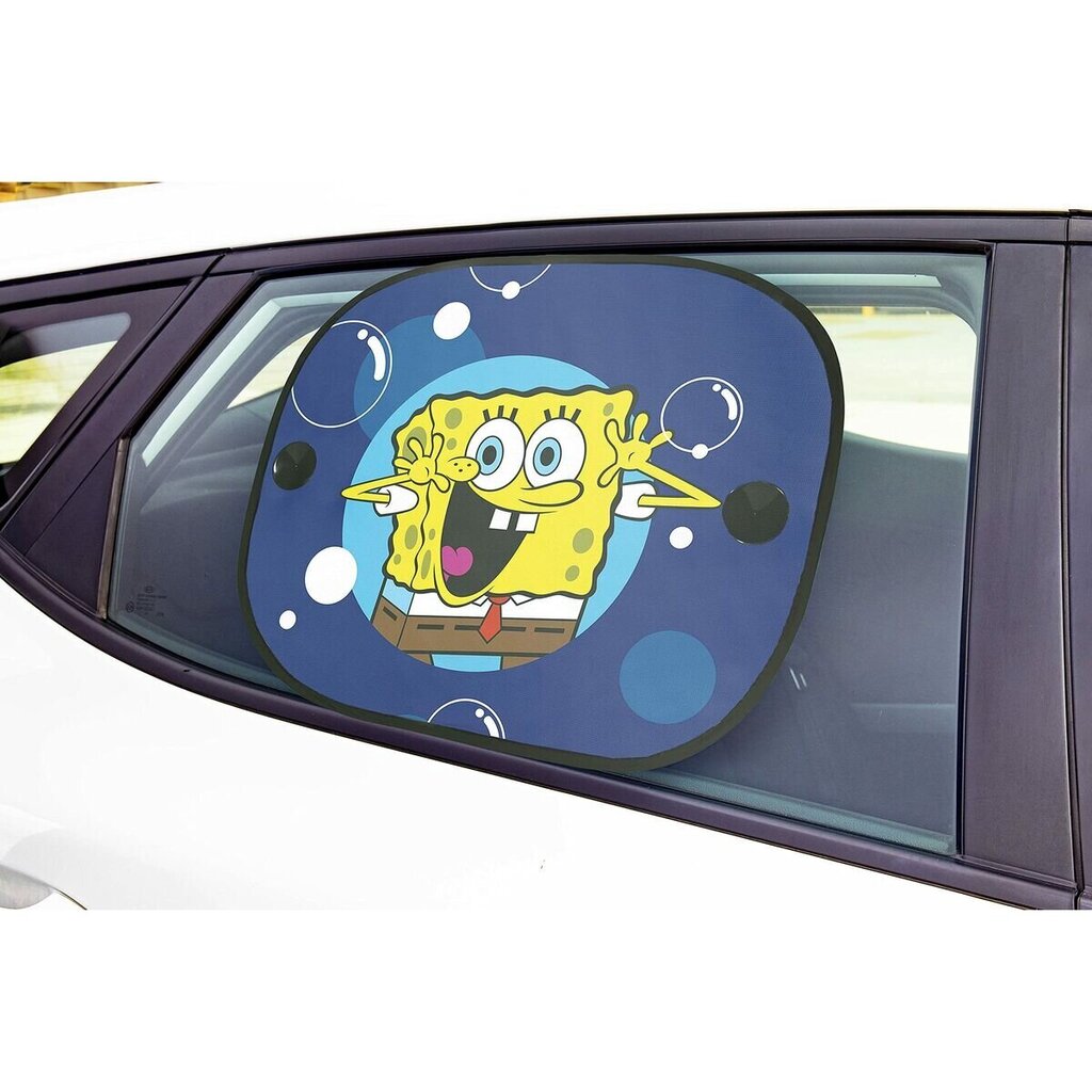 Aurinkosuoja SpongeBob BOB103, sininen, 2 kpl. hinta ja tiedot | Lisätarvikkeet autoiluun | hobbyhall.fi