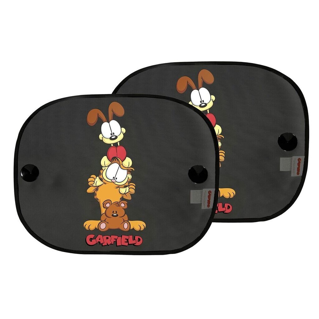 Aurinkosuoja Garfield GAR104, musta, 2 kpl. hinta ja tiedot | Lisätarvikkeet autoiluun | hobbyhall.fi