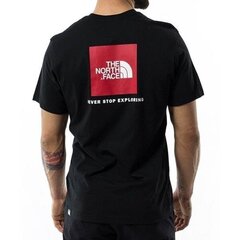 M s/s redbox tee the north face miehet black nf0a2tx2jk3 hinta ja tiedot | Miesten T-paidat | hobbyhall.fi