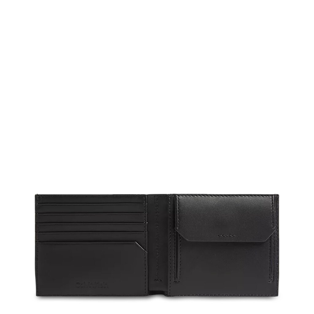 Kukkaro CALVIN KLEIN Minimalism Bifold 5Cc W/coin K50K509616BAX hinta ja tiedot | Miesten lompakot | hobbyhall.fi