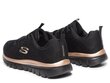 Naisten urheilukengät Skechers graceful 12615bkrg, musta hinta ja tiedot | Naisten urheilu- ja vapaa-ajan kengät | hobbyhall.fi