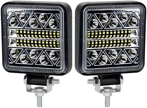 Antom 2PC: t kääntävät ajovalojen ajovalojen traktorin 102W 12Volt LED -valokeilut KFZ 15000Lm LED -ajovalot kaivinkoneet, traktorit, traktorit, trukkit, mönkijät, kuorma -autot, off -road (4x4) hinta ja tiedot | Polttimot | hobbyhall.fi