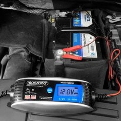 Monzana -auton akku laturi MZBC04 Täysin automaattinen 6V 12V auton moottoripyörälaturi LCD -näytön huoltomaksu hinta ja tiedot | Lisätarvikkeet autoiluun | hobbyhall.fi