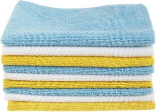 Amazon Basics-microphaser cleaning towels, 12 pieces & Glart 43pp microfiber hand polishing sponge 3 Set, 130x25 mm, wax applicator pad for wax, polishing, paint cleaner, car polish hinta ja tiedot | Autokemikaalit | hobbyhall.fi