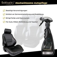 Yksinomainen Chemie® Autonnahka- ja nahkapuhdistus | Nahkaintensiivinen hoito | Nahkaautot | Nahkahoitotuoteauto | Huonekalujen hoito | 500 ml hinta ja tiedot | Autokemikaalit | hobbyhall.fi