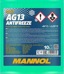 Mannolin antrifreeze AG13-40 REFFALROS PORTTIORI JÄÄNTÄ, 10 litraa hinta ja tiedot | Lasinpesunesteet ja jäähdytysnesteet | hobbyhall.fi