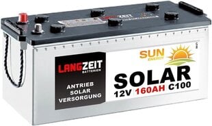 Aurinkoakku 160AH 12 V matkailuautomaatavara -leirintäaluksen akku aurinko hinta ja tiedot | Lisätarvikkeet autoiluun | hobbyhall.fi