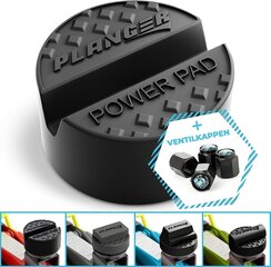 Planger® Jack -kumityyny + 4 venttiilikorkki - Power Lad - vaunun ohjaamiseksi - suojaa autoa ja maastoautoa hinta ja tiedot | Lisätarvikkeet autoiluun | hobbyhall.fi