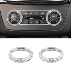 Blingoose Mercedes Benz Accessoires Glitzer Air Condition COVER AC -painiketarra Yhteensopiva Mercedes-Benz GLK X204 C-luokka W204 CLS GLS SLC 2 PACE hinta ja tiedot | Lisätarvikkeet autoiluun | hobbyhall.fi