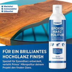 Prinox® 250ml kiillotuspasta -epoksidihartsi, mukaan lukien kiillotuskangas I -epoksihartsi -kiillotus, kiiltävä viimeistely I mikropartikkelitekniikka I Professional Polish epoksihartsille, muovi hinta ja tiedot | Autokemikaalit | hobbyhall.fi