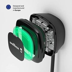 Wallbox Pulsar Plus sähköautolaturi Säädettävällä teholla 22 kW asti. Tyypin 2 latauskaapeli. Wi-Fi- ja Bluetooth-yhteys, yhteensopiva myös OCPP:n kanssa. hinta ja tiedot | Sähköautojen lataustarvikkeet | hobbyhall.fi