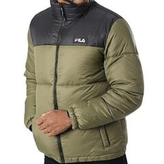 Soller puff jkt fila miehet green fam040463046 hinta ja tiedot | Miesten ulkoilutakit | hobbyhall.fi