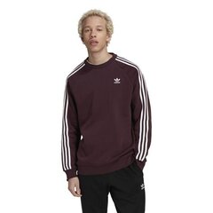 3-stripes crew adidas originals miehet red hk7291 hinta ja tiedot | Miesten puserot ja hupparit | hobbyhall.fi