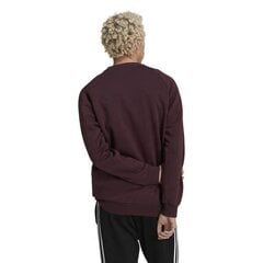 3-stripes crew adidas originals miehet red hk7291 hinta ja tiedot | Miesten puserot ja hupparit | hobbyhall.fi