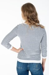 Tom Tailor naiste pullover 1017277*26032, tumesinine/valge hinta ja tiedot | Naisten neulepuserot | hobbyhall.fi
