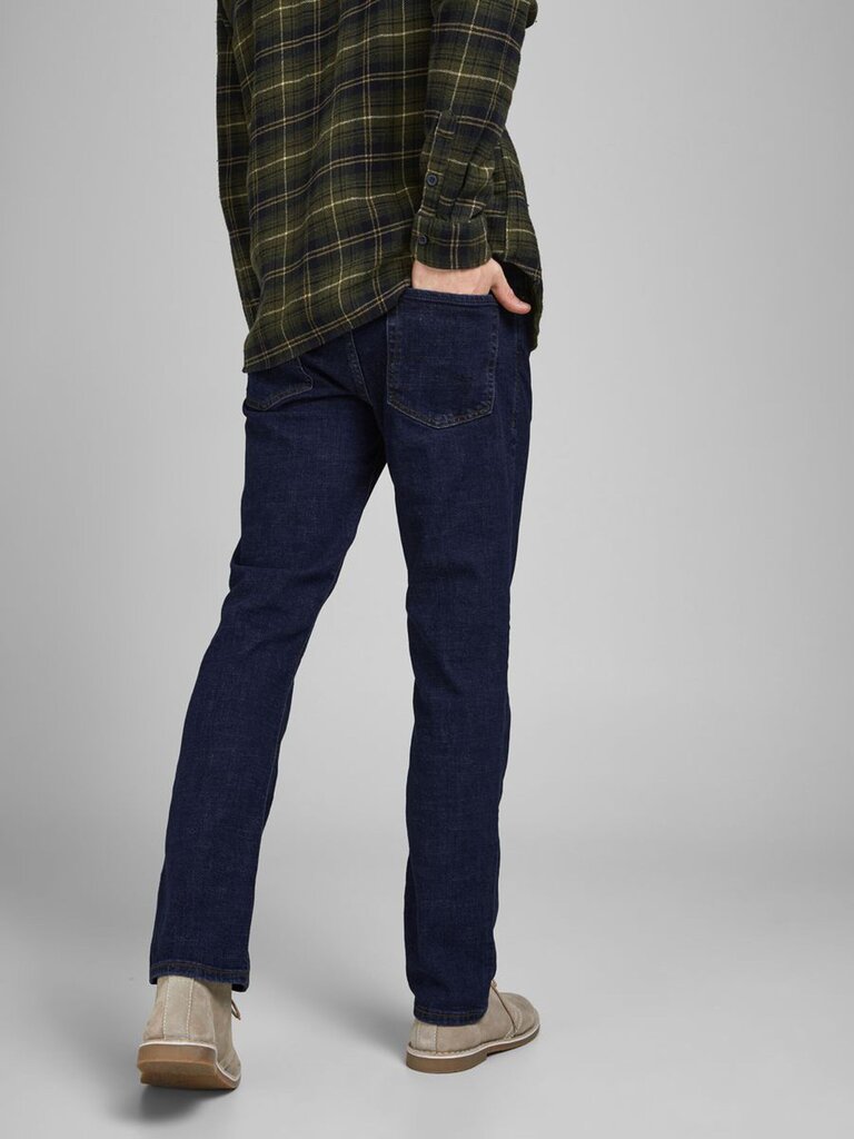 JACK & JONES meeste teksapüksid L36 Clark 12189506*03, tumesinine hinta ja tiedot | Miesten farkut | hobbyhall.fi