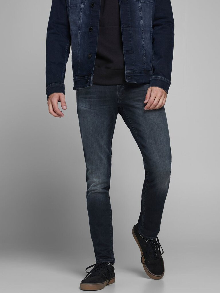 JACK & JONES meeste teksapüksid Glenn L32 12175893*02, tumesinine hinta ja tiedot | Miesten farkut | hobbyhall.fi