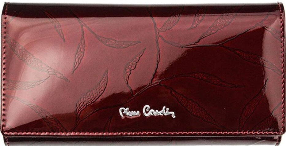 Pierre Cardin Lompakko 02 LEAF 102/BORDO hinta ja tiedot | Naisten lompakot | hobbyhall.fi