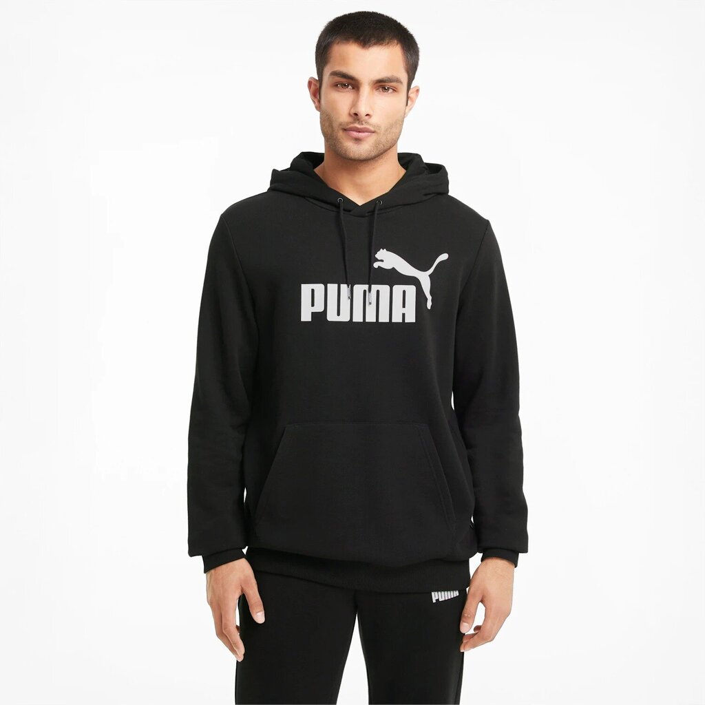 Puma meeste dressipluus 586688*01, must hinta ja tiedot | Miesten neuleet ja villapaidat | hobbyhall.fi