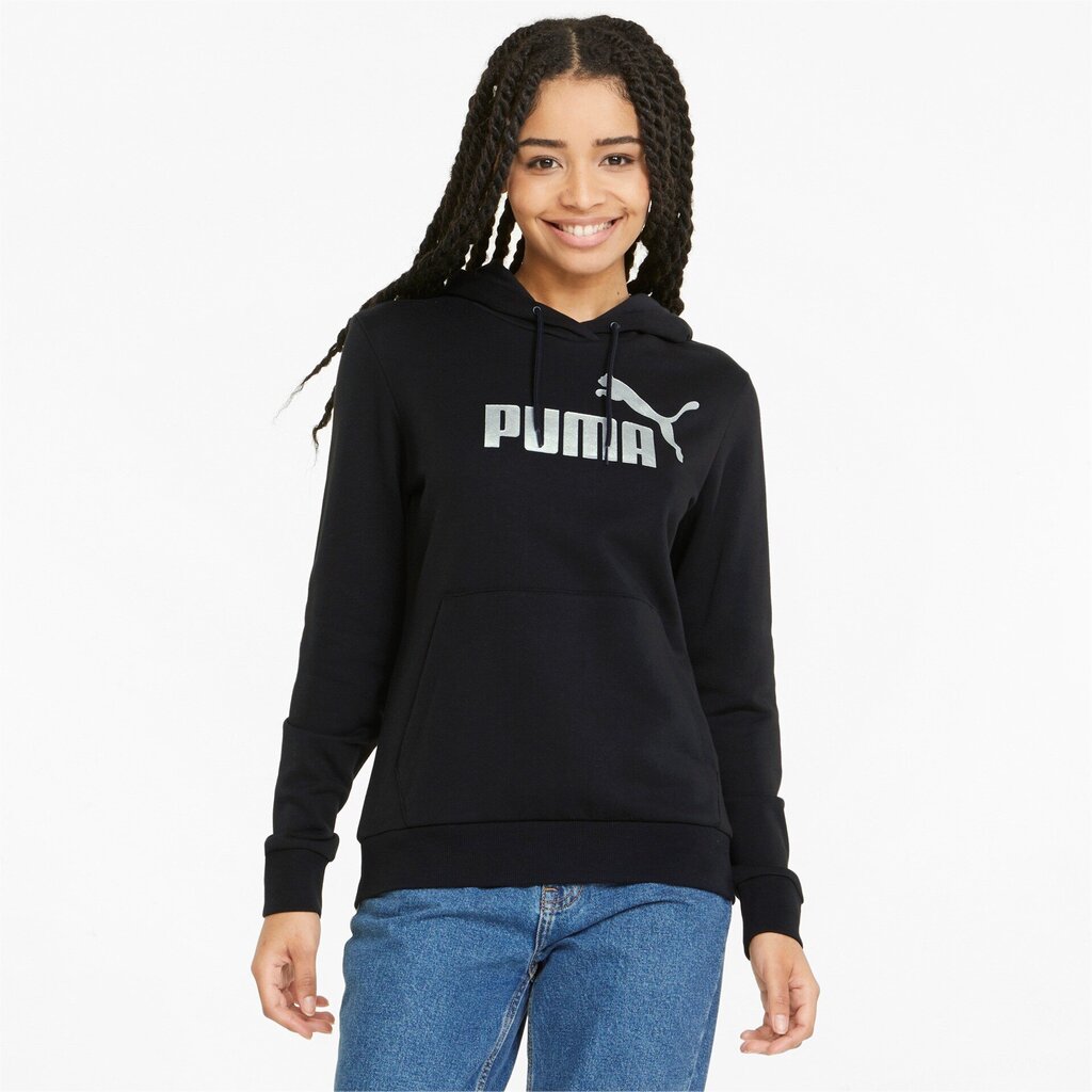 Puma naiste dressipluus 849096*51, must/hõbedane hinta ja tiedot | Naisten urheiluvaatteet | hobbyhall.fi