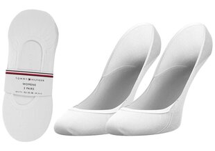 Footsies TOMMY HILFIGER White 2 Pck 353007001-300 hinta ja tiedot | Naisten sukat | hobbyhall.fi